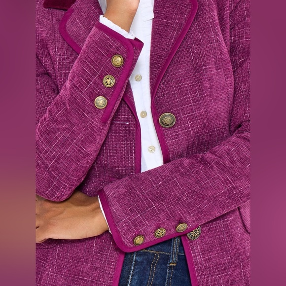NWT Joe Browns Purple Single Breasted Jacket - Picture 4 of 11
